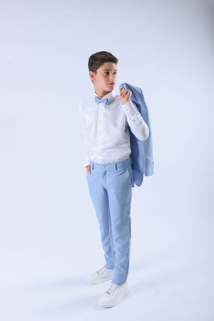 חליפת ג'קט דמוי פשתן LEON